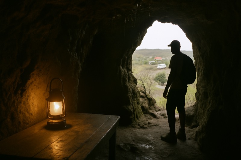 Floreana, Pirates Cave, Pickup